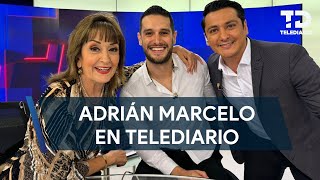 Adrián Marcelo visita a María Julia Lafuente en Telediario [upl. by Clovis]