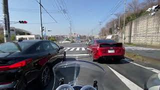 New Triumph T120 DeCat Ride in Japan  Xpipe  Sleeper Pros sound clip [upl. by Ralli]