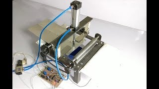 Air Powered Pneumatic Punching Machine [upl. by Riamu]