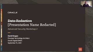 Advanced security workshop 2—data redaction [upl. by Nonrev495]