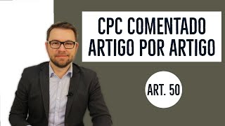 CPC COMENTADO  Art 50  Competência para ações contra pessoa incapaz [upl. by Ellehsim647]