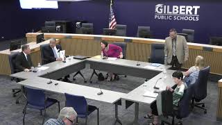 Gilbert Public Schools Board Meeting 09132022 [upl. by Oramlub]