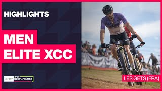 Les Gets  Men Elite XCC Highlights  2024 WHOOP UCI Mountain Bike World Cup [upl. by Jon828]