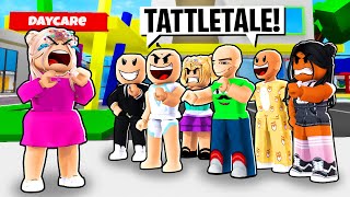 DAYCARE THE SECRET TATTLETALER  Roblox  Brookhaven 🏡RP [upl. by Noby584]