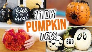 11 DIY Pumpkin Ideas for Halloween  HGTV Handmade [upl. by Eladroc]