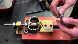 Installing a piston onto a connecting rod [upl. by Balcke501]