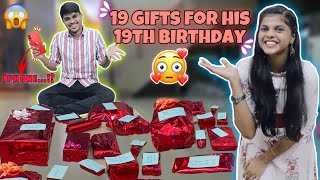 19 Gifts for his 19th BirthdayTreasure Hunt Gift Challenge🎁 [upl. by Aineval946]