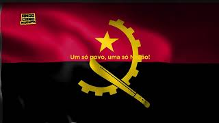 Hino de Nacional de Angola  Com Letra [upl. by Gamal]