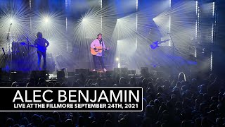 Alec Benjamin Live September 24th 2021 dUrt TV Exclusive [upl. by Ellebana]