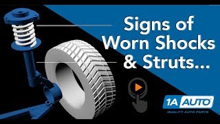 How to Tell Shocks and Struts Are Worn  Guide to Test Signs and Symptoms [upl. by Enna]