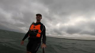 Narragansett Bay Downwind SUP Foiling [upl. by Brezin]