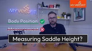 The Truth About Saddle Height  MyVeloFit [upl. by Waldman]