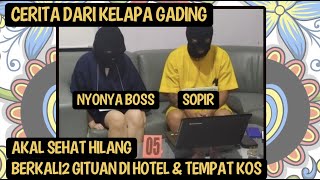 JIKA NYONYA BOSS amp SI SOPIR LUPA DIRI AKIBATNYA JADI NGERI [upl. by Trueman]