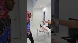 Fouseytube slaps Jack Doherty after splashing water on him fouseytube shorts n3on fousey [upl. by Oirazan]