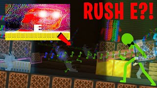 AvM Shorts Episode 35 Note Block Concert  Rush E Fight Scene [upl. by Lubeck446]