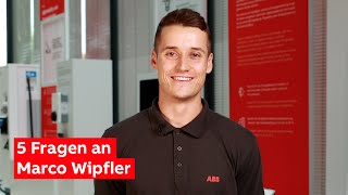 ABB wirsindelektrifizierung  5 Fragen an Marco Wipfler [upl. by Arama]