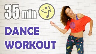 ZUMBA DANCE FITNESS  35 min Intense WORKOUT  TaNa Zumba [upl. by Kcod]