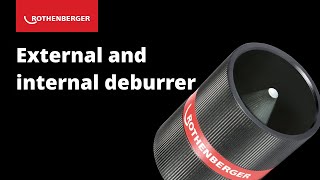 Universal external and internal deburrer for pipes  Highlight Overview [upl. by Brost]