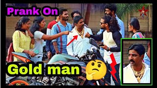 Prank on Gold man  TRS leader 🤔 Went Wrong 😱  Chillar Star🔥crazy prank 🔥 [upl. by Almeeta736]