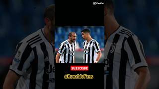 Giorgio Chiellini and Ronaldo Defensive Captain and Goal Machine Unite at JuventusquotChiellini cr7 [upl. by Nelleus]