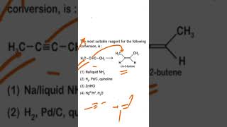 Organic chemistry II hydrogenation of alkene shorts [upl. by Akinehc]