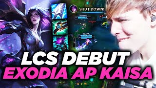 LS  MY KAISA BUILDS LCS DEBUT ft SolarBacca Don Jake and Unforgiven 100T vs IMT [upl. by Slen]