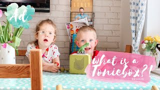 AD WHAT IS A TONIEBOX  UK TONIEBOX REVIEW [upl. by Lussier]