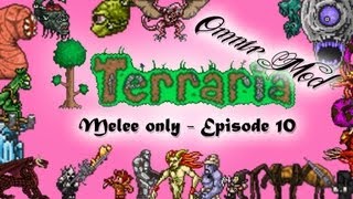 Terraria Omnir Mod  Melee only  Episode 10 [upl. by Aicirtap]