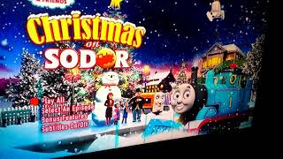 Thomas and friends Christmas on sodor DVD menu walkthrough [upl. by Chew884]