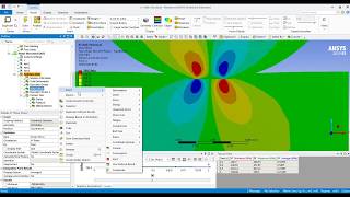 Hertz Contact Simulation using Ansys Workbench 2019 R3 [upl. by Tichon]