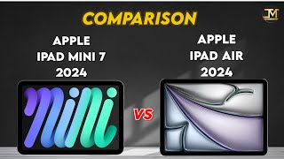 iPad Mini 7 vs iPad air 2024  Full Comparison 🤔❓ [upl. by Shaina]