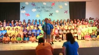 AZ Kelley Elementary School Kindergarten Musical [upl. by Hawger554]