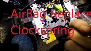 Hyundai Tucson Airbag \ Clock spring replace [upl. by Chema]