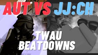 AUT VS JJCH Which TWAU beatdown is cooler [upl. by Atsahc]