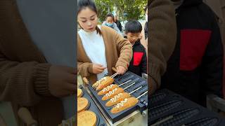 🥰 Unique street food 🥳 streetfood satisfying satisfyingvideo [upl. by Nylyak691]