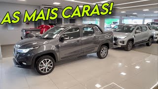 NOVA FIAT STRADA 2024 VEJA AS 2 CORES MAIS CARAS DO MODELO [upl. by Belcher]