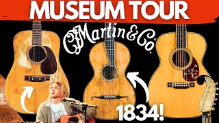 Martin Guitar MUSEUM TOUR Playing the RAREST [upl. by Babs845]