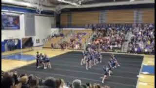 Lake Park High School IHSA Cheer Competition St Charles North High School 011824 [upl. by Tunk]