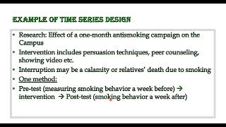 3 Time series Quasi Expt Design [upl. by Anaes]