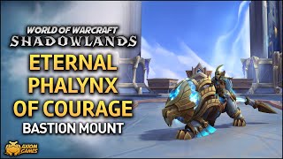 WoW Shadowlands  Eternal Phalynx of Courage Mount [upl. by Nanni]