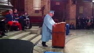 Oren Heiman Graduation Speech Jan 2012  Columbia University [upl. by Rednijar]