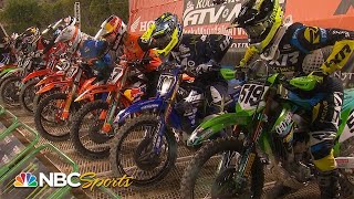 Supercross Round 6 in Anaheim  EXTENDED HIGHLIGHTS  21222  Motorsports on NBC [upl. by Eidnil595]