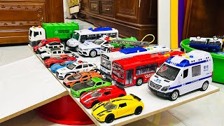 Box Full Of Model Car Porsche Nissan Tesla Maserati Peugeot Volvo Renault Subaru Lexus [upl. by Khai823]