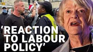 Reform UKs Ann Widdecombe claims UK riots are reaction to lack of immigration policy by Labour [upl. by Kisor]