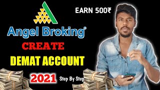 How To Create Demat Account In Angel Broking Kannada🔥  Angel Broking  Demat Account Open  2021 [upl. by Alessandra543]