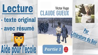 1 Claude Gueux  livre audio  Victor Hugo  résumé [upl. by Nibbs]