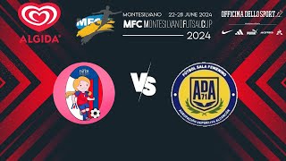 Montesilvano Futsal Cup 2024  UNDER 17 FEM  Fater Angelini vs Alcorcon [upl. by Hgielak902]