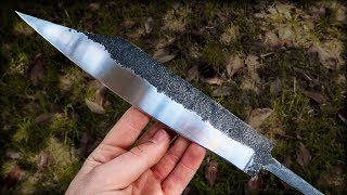 Forging A Viking Seax Knife [upl. by Merissa]