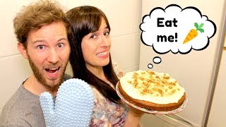 How to make a carrot cake  Aprende inglés cocinando [upl. by Oz]