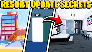 NEW SECRETS Hidden Key To Haunted Room In NEW Roblox Livetopia Resort Update [upl. by Ittam]